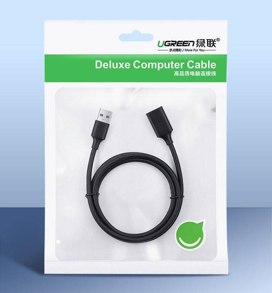 Ugreen USB 3.0 Verlängerungskabel – 1,5m Stecker auf Buchse Adapter - MIZO.at