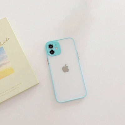 Samsung S21+ Milky Case | Blue Flexible Silicone Cover - MIZO.at