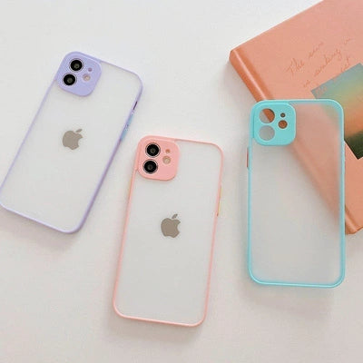 Samsung S21+ Milky Case | Blue Flexible Silicone Cover - MIZO.at