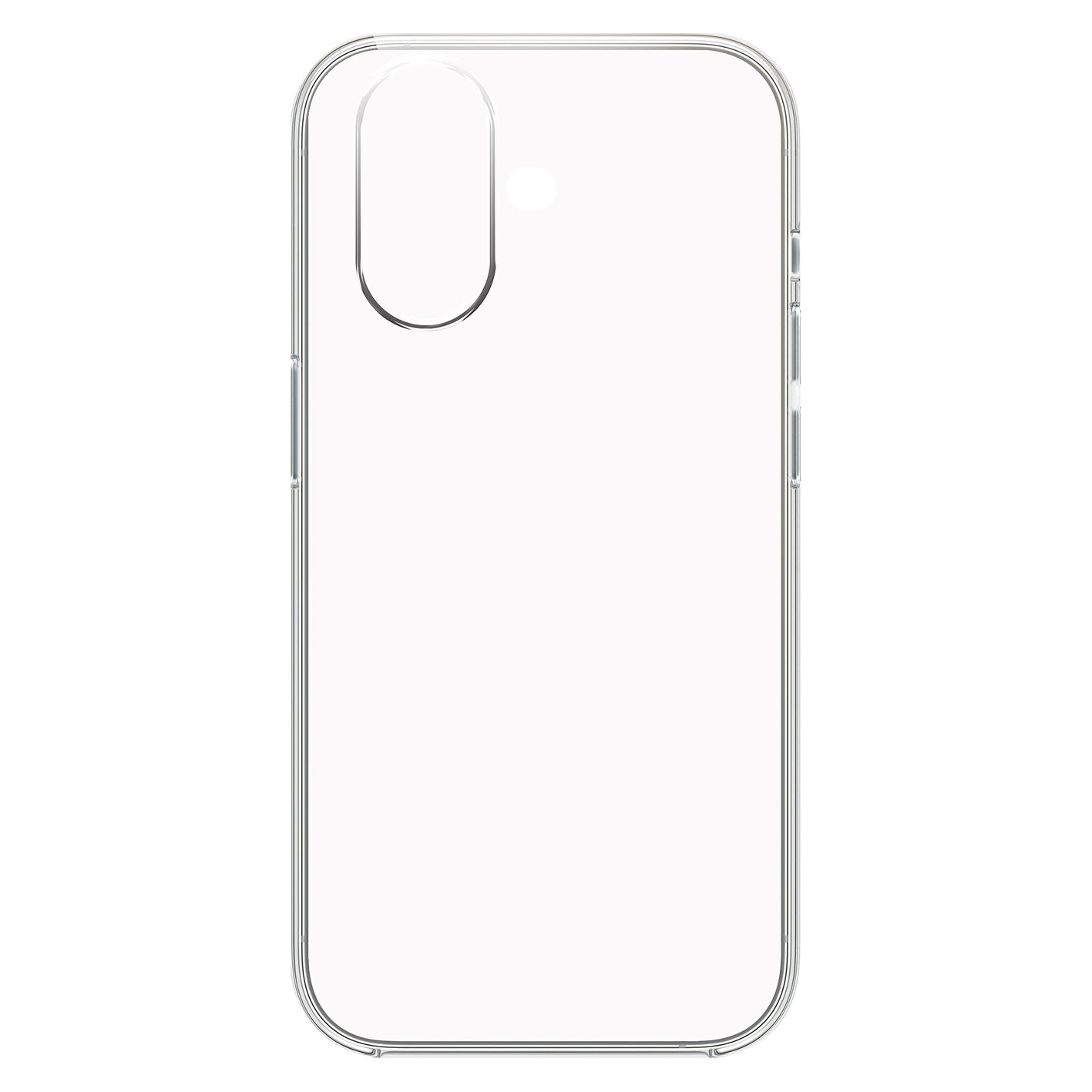 PT-Line TPU Hülle 0,5mm Transparent – iPhone 16 Schutzcover - MIZO.at