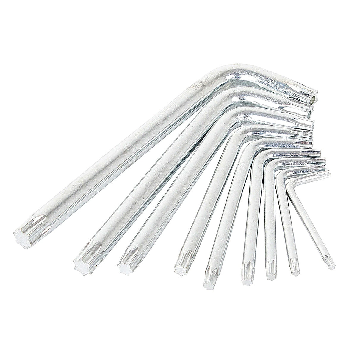 9-Piece Torx Key Set – Compact, T10 to T50