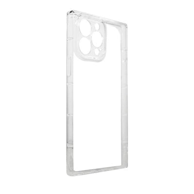 Square Clear iPhone 12 Pro Max Case | Transparent Gel Protection - MIZO.at