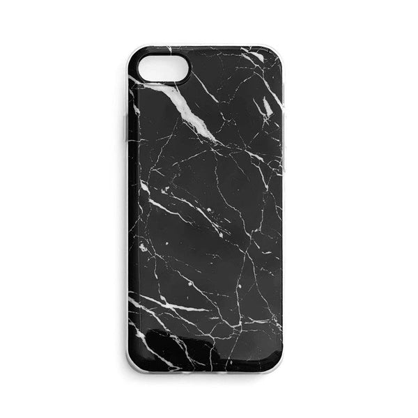 Samsung S21+ Wozinsky Marble Case | Black TPU Protective Cover - MIZO.at