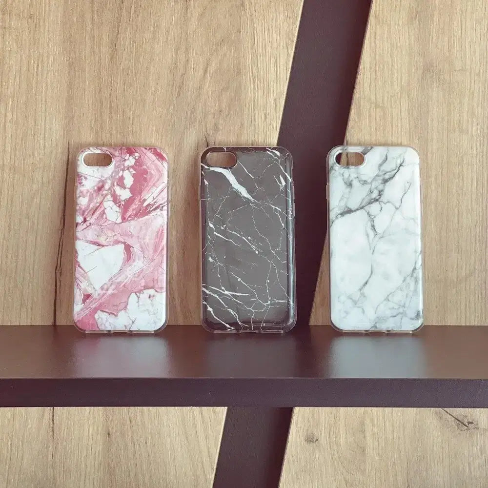 Samsung S21+ Wozinsky Marble Case | Black TPU Protective Cover - MIZO.at