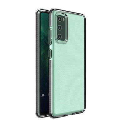 Samsung S21 Ultra Spring Case | Clear Black TPU Gel Cover - MIZO.at