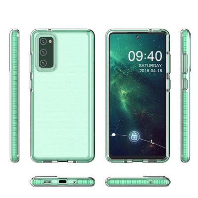 Samsung S21 Ultra Spring Case | Clear Black TPU Gel Cover - MIZO.at