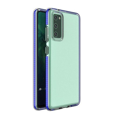 Samsung S21 Ultra Spring Case | Clear Blue TPU Gel Cover - MIZO.at