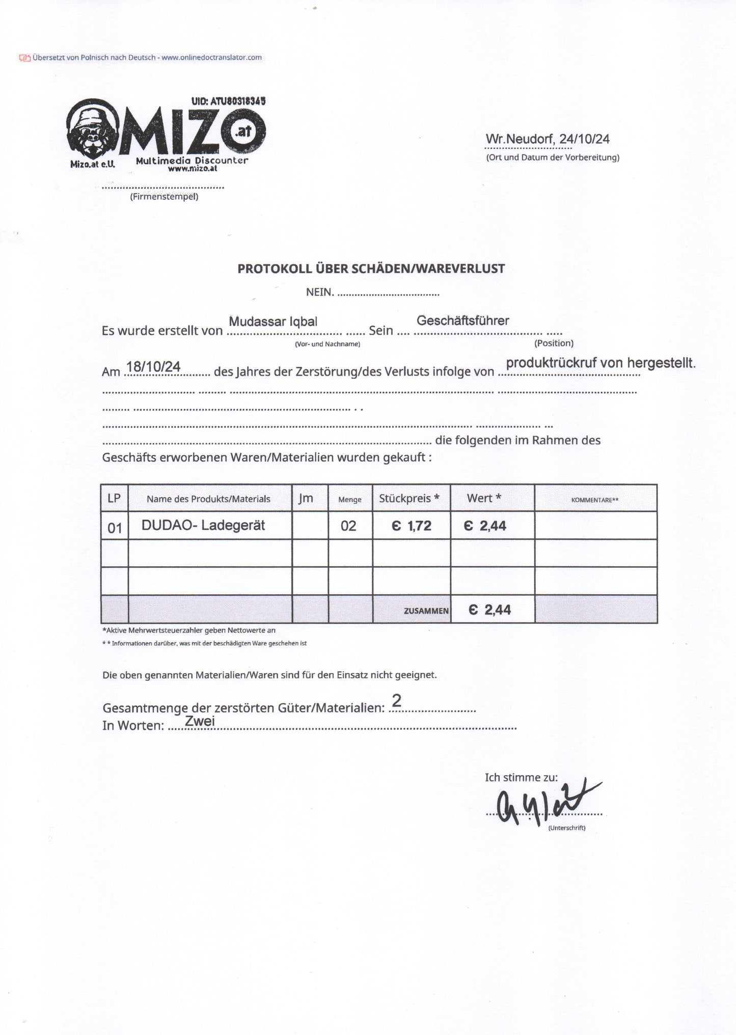HOCO H18 Auto Handyhalterung Lüftungsgitter Schwarz
