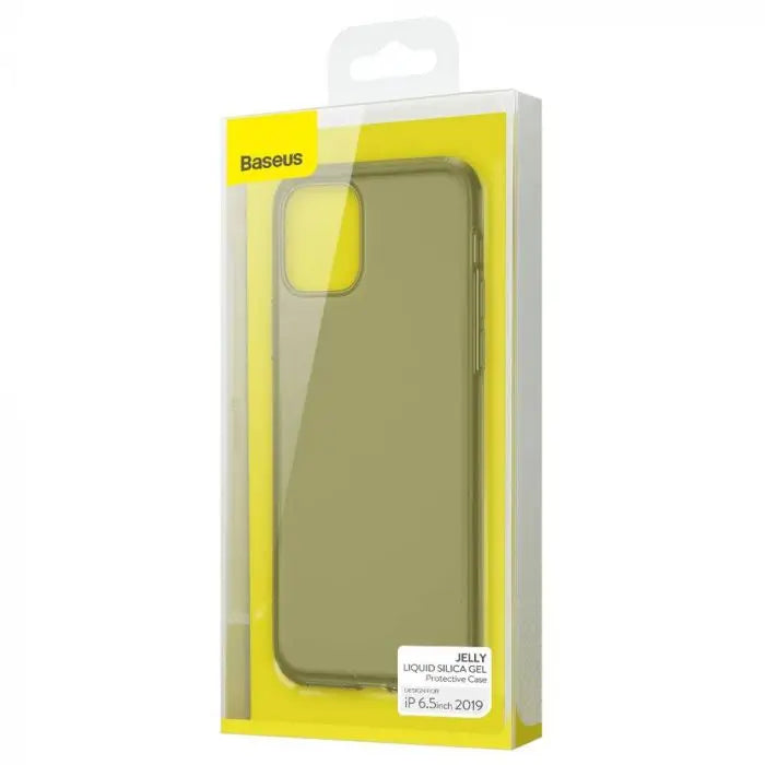 iPhone 11 Pro Max Case | Jelly Liquid Silica Gel (Black) - MIZO.at