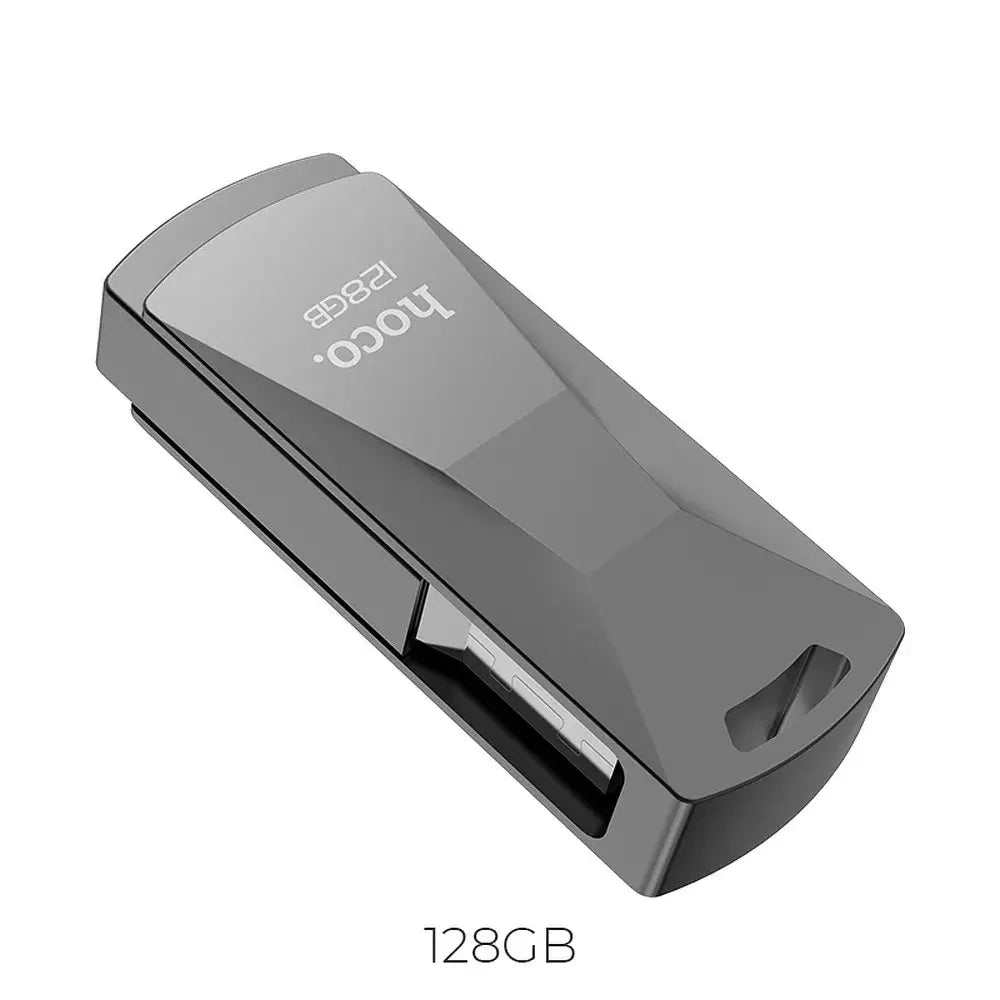 Hoco UD5 USB-Stick 128GB USB 3.0 Grau Speicherstick - MIZO.at