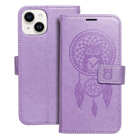 Mezzo Book Case iPhone 14 Dreamcatcher Lila