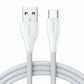 Joyroom USB-C Schnellladekabel 0,25 m Weiß – 3A & 480 Mbps - MIZO.at