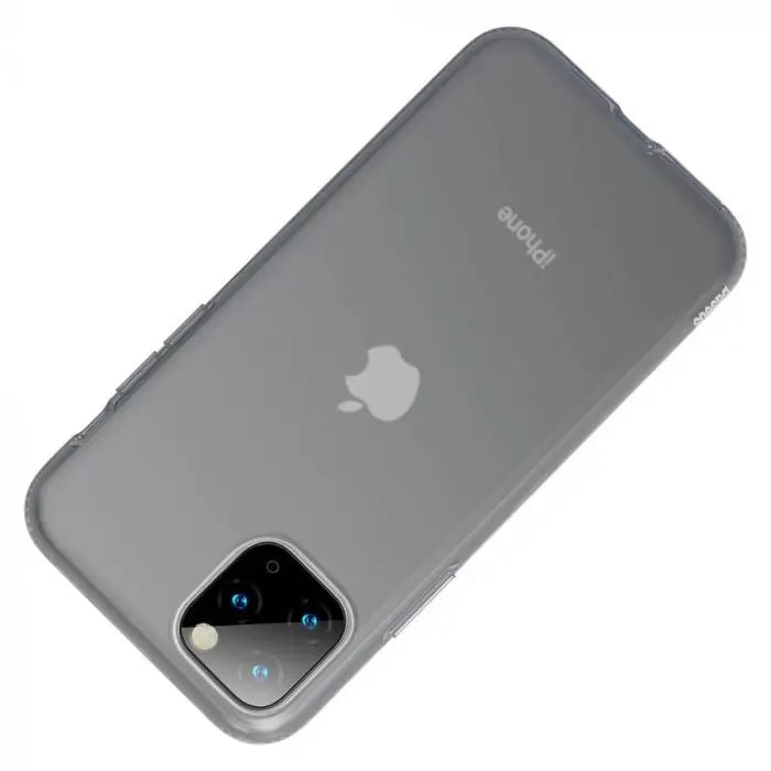 iPhone 11 Pro Max Case | Jelly Liquid Silica Gel (Black) - MIZO.at