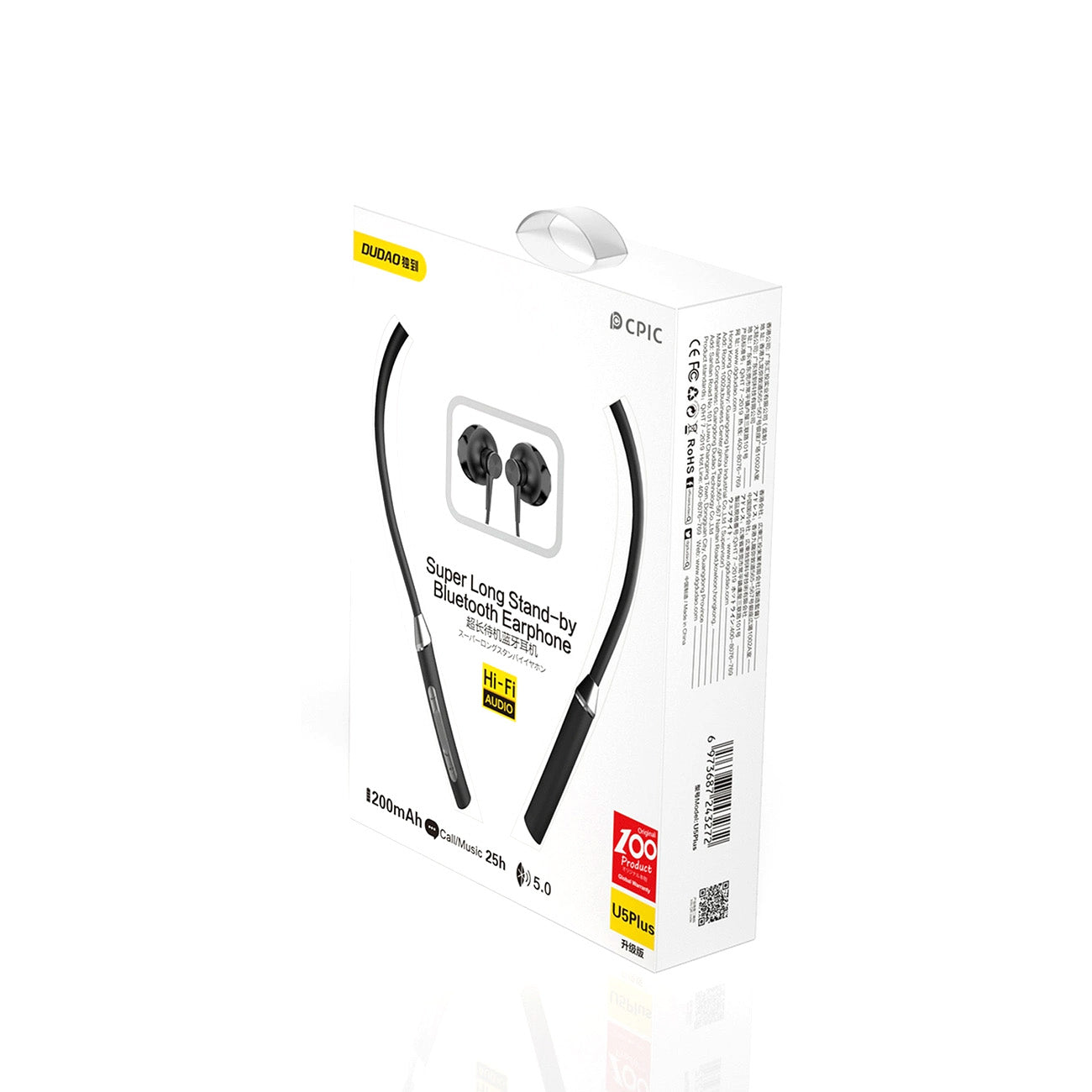 Dudao U5Plus Bluetooth Headphones | Wireless In-Ear Design - MIZO.at