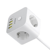 Baseus PowerCombo 7-in-1 Cube | Power Strip with USB & USB-C - MIZO.at