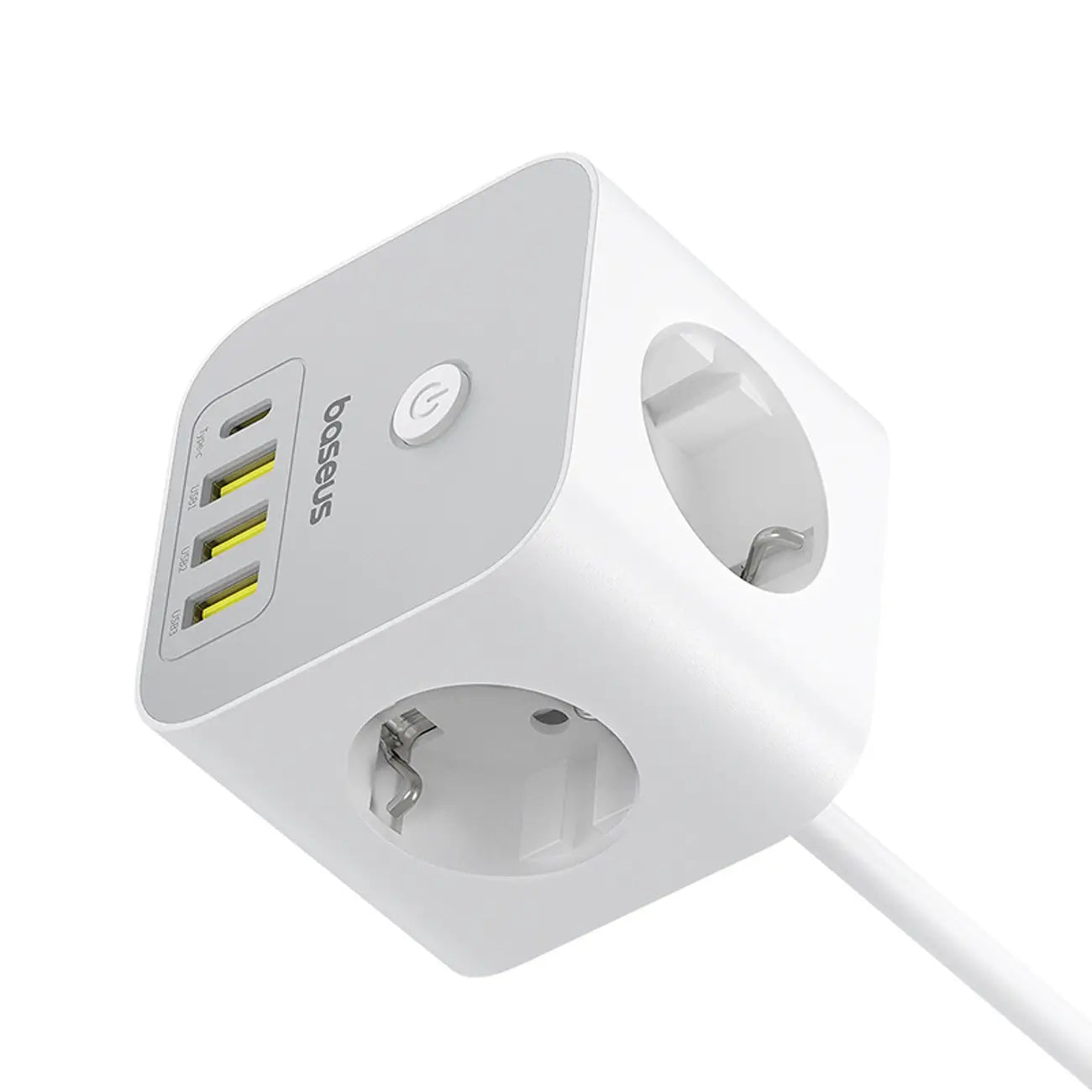 Baseus PowerCombo 7-in-1 Cube | Power Strip with USB & USB-C - MIZO.at