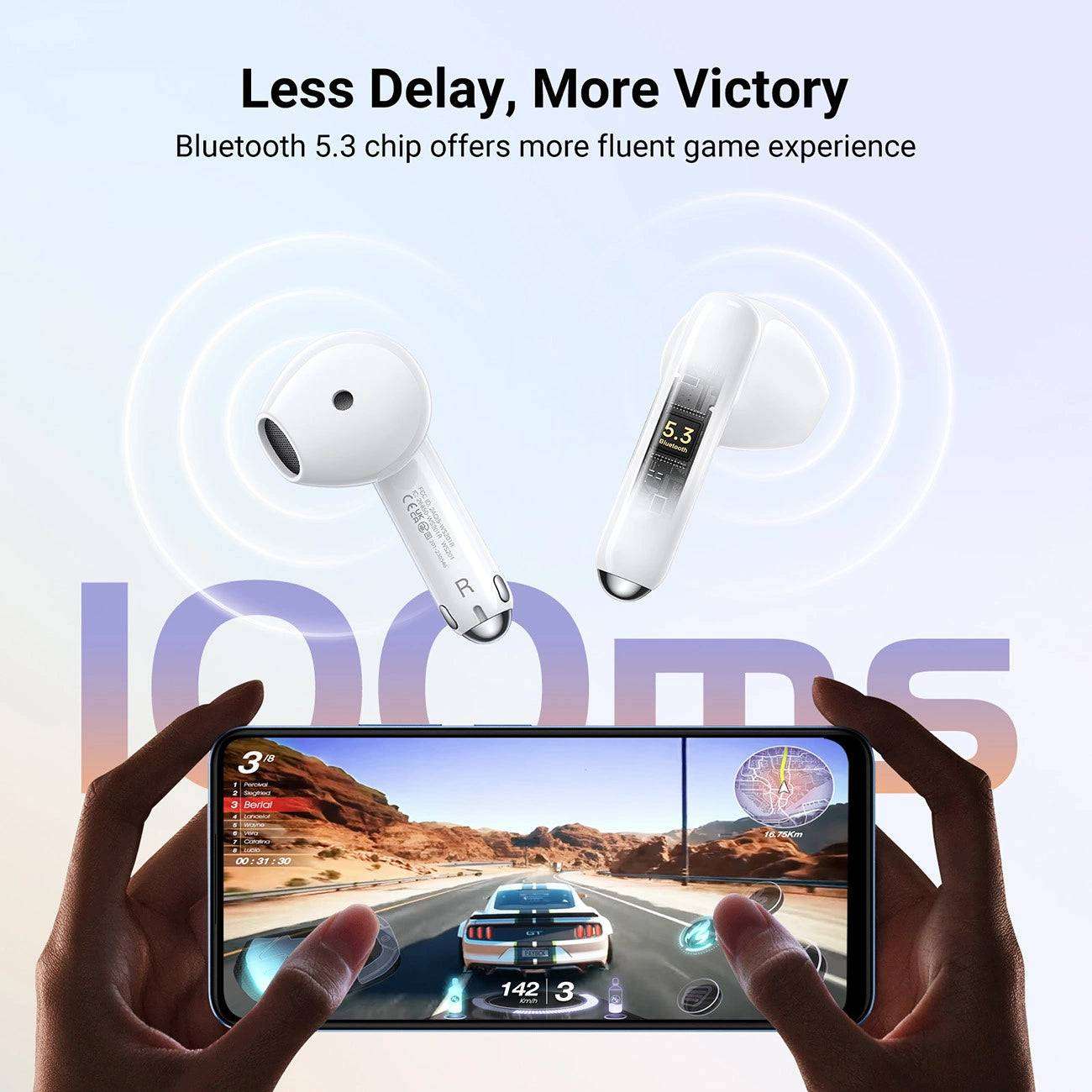 Ugreen HiTune H5 Wireless Headphones | Noise Reduction, 6H Playtime - MIZO.at