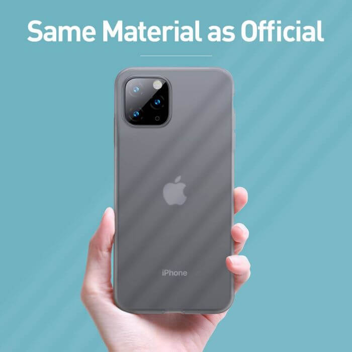 iPhone 11 Pro Max Case | Jelly Liquid Silica Gel (Black) - MIZO.at
