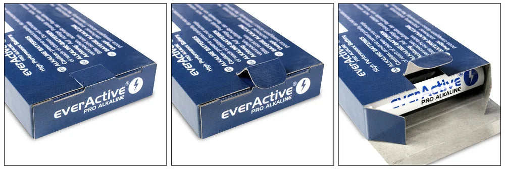 10er Pack everActive Pro AAA LR03 Alkaline Batterien 1,5V - MIZO.at