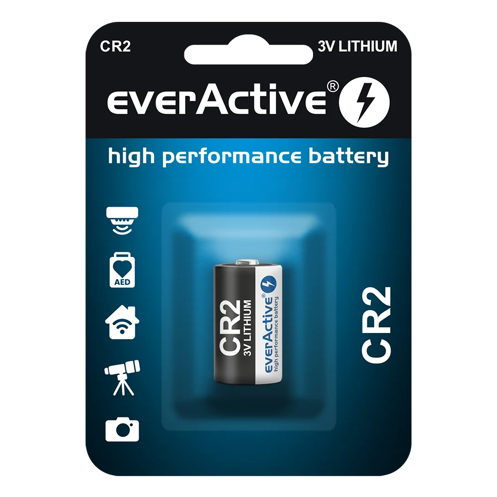 1er Pack everActive CR2 Lithium Foto Batterie 3V - MIZO.at