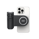 XO SS18 Magnetischer Selfie Stick Schwarz | MagSafe & Bluetooth-Auslöser - MIZO.at