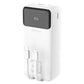 Dudao Powerbank K15MAX 30000mAh | Weiß | 22.5W PD - MIZO.at