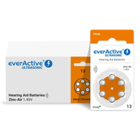 everActive ULTRASONIC 13 Batteries 6er Pack Hearing Aid - MIZO.at