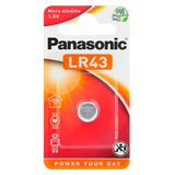 LR43 Knopfzelle 1.5V Batterie AG12 G12 Panasonic - MIZO.at