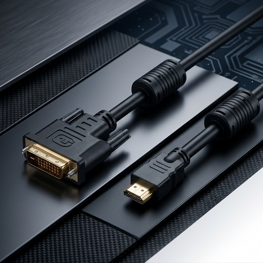 DVI auf HDMI Kabel 5m Full HD Monitor TV Verbindung - MIZO.at