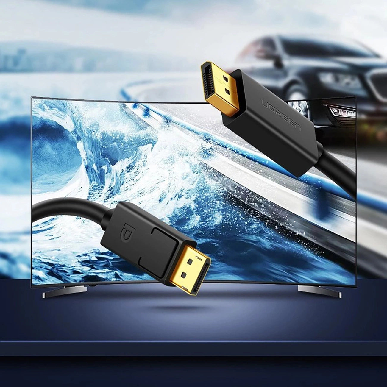 Ugreen DP102 DisplayPort 1.2 Cable | 4K UHD & Stable Signal - MIZO.at