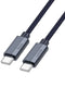 240W USB C Cable | Dark Blue, PD QC3.0, Fast Charging, 48V - MIZO.at