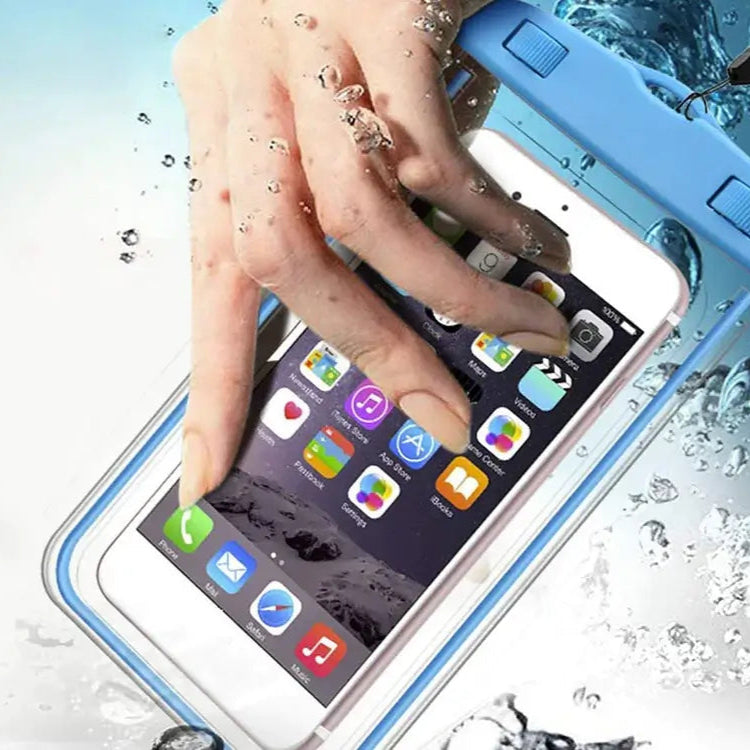 Wasserdichte Handyhülle für Pool, Strand & Kajak – Blau - MIZO.at