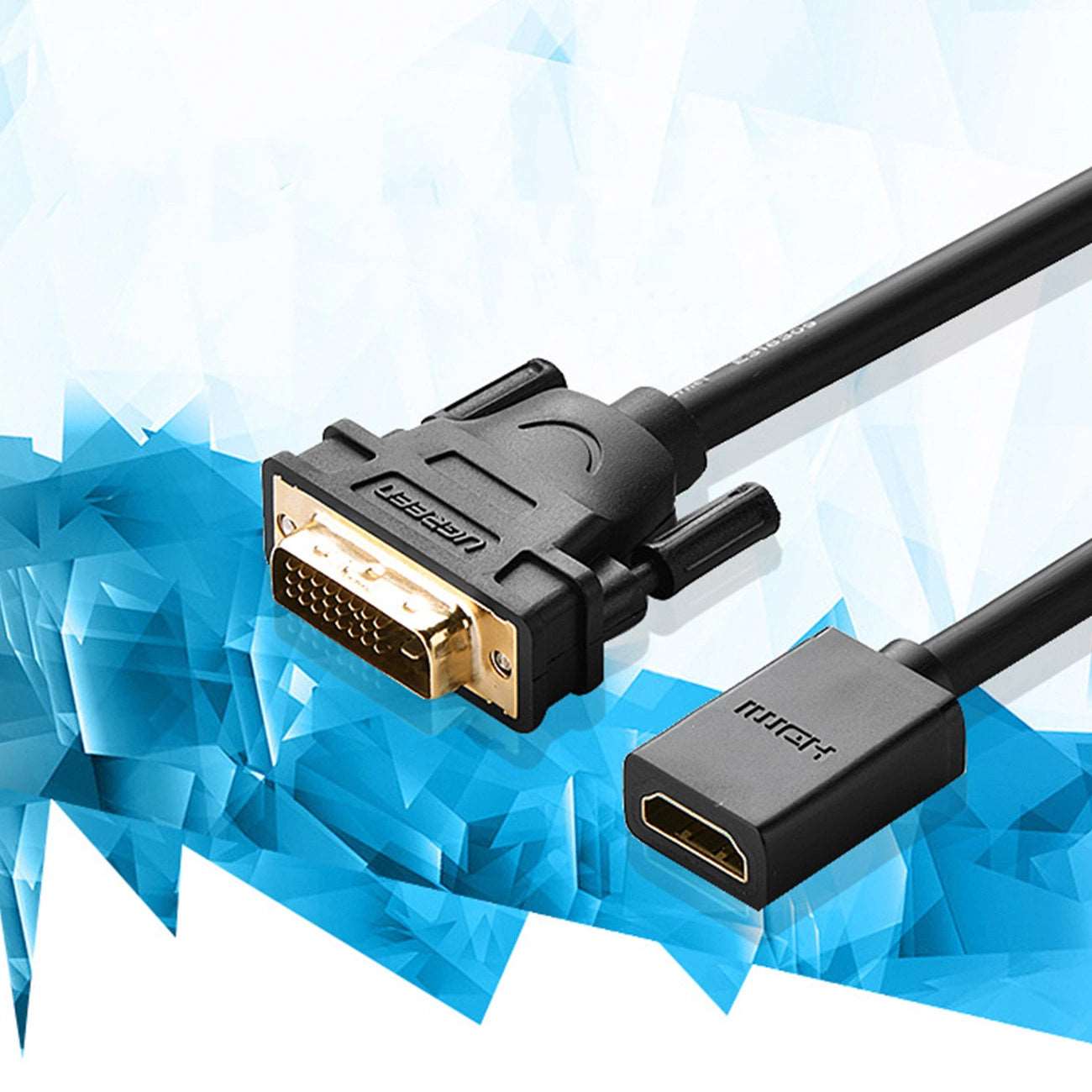 DVI to HDMI Adapter Cable | 0.15M DVI-D to HDMI Converter - MIZO.at