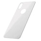iPhone XS Rückschutz 0,3 mm Curved T-Glass Vollabdeckung – Weiß - MIZO.at