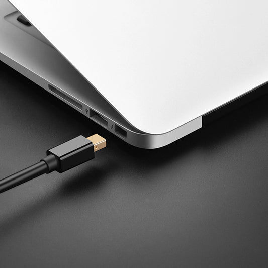 Mini DisplayPort to DisplayPort Cable | 1.5M Black Video Cable - MIZO.at