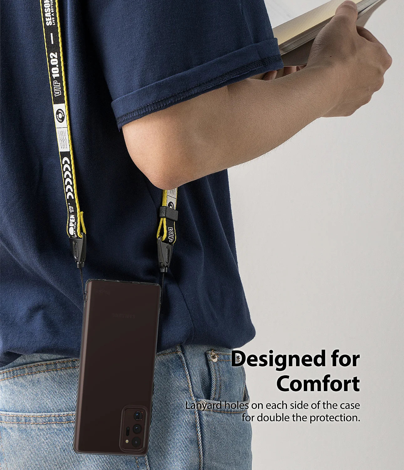 Galaxy Note 20 Case Air Smoke Black | Slim & Durable Protection - MIZO.at