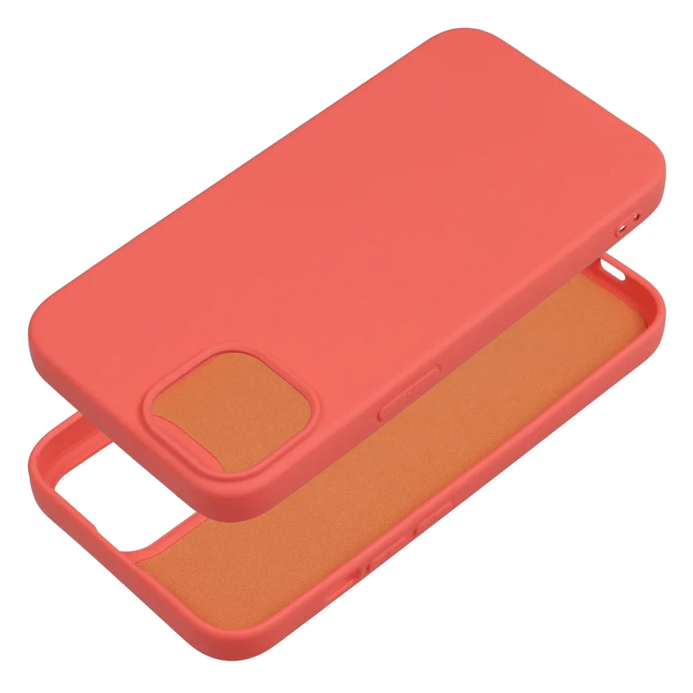 Silikon Case iPhone 14 Pfirsich Peach Soft