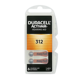Duracell ActivAir 312 Batteries 6er Pack Made in Germany - MIZO.at