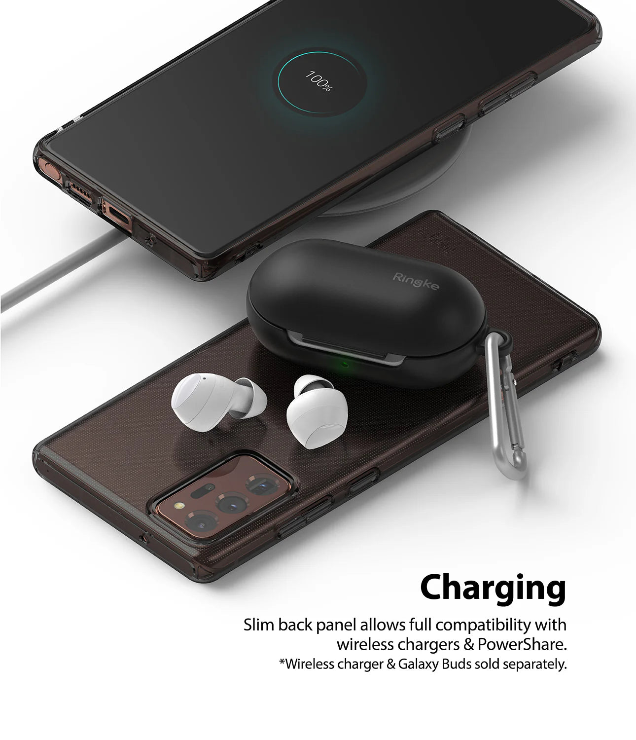 Galaxy Note 20 Case Air Smoke Black | Slim & Durable Protection - MIZO.at
