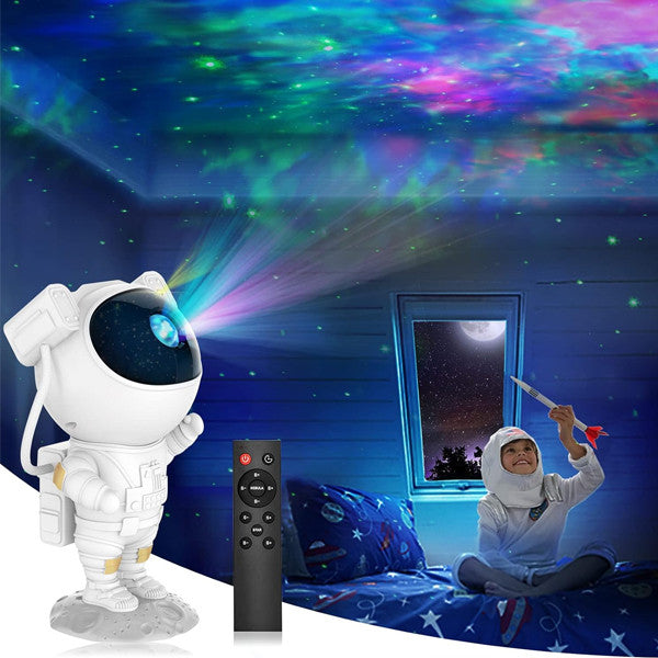 Ecobox LED Nachtlampe Sternprojektor Astronaut V1 - MIZO.at