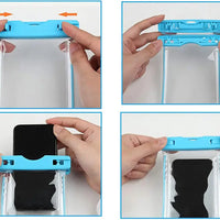 Wasserdichte Handyhülle für Pool, Strand & Kajak – Blau - MIZO.at