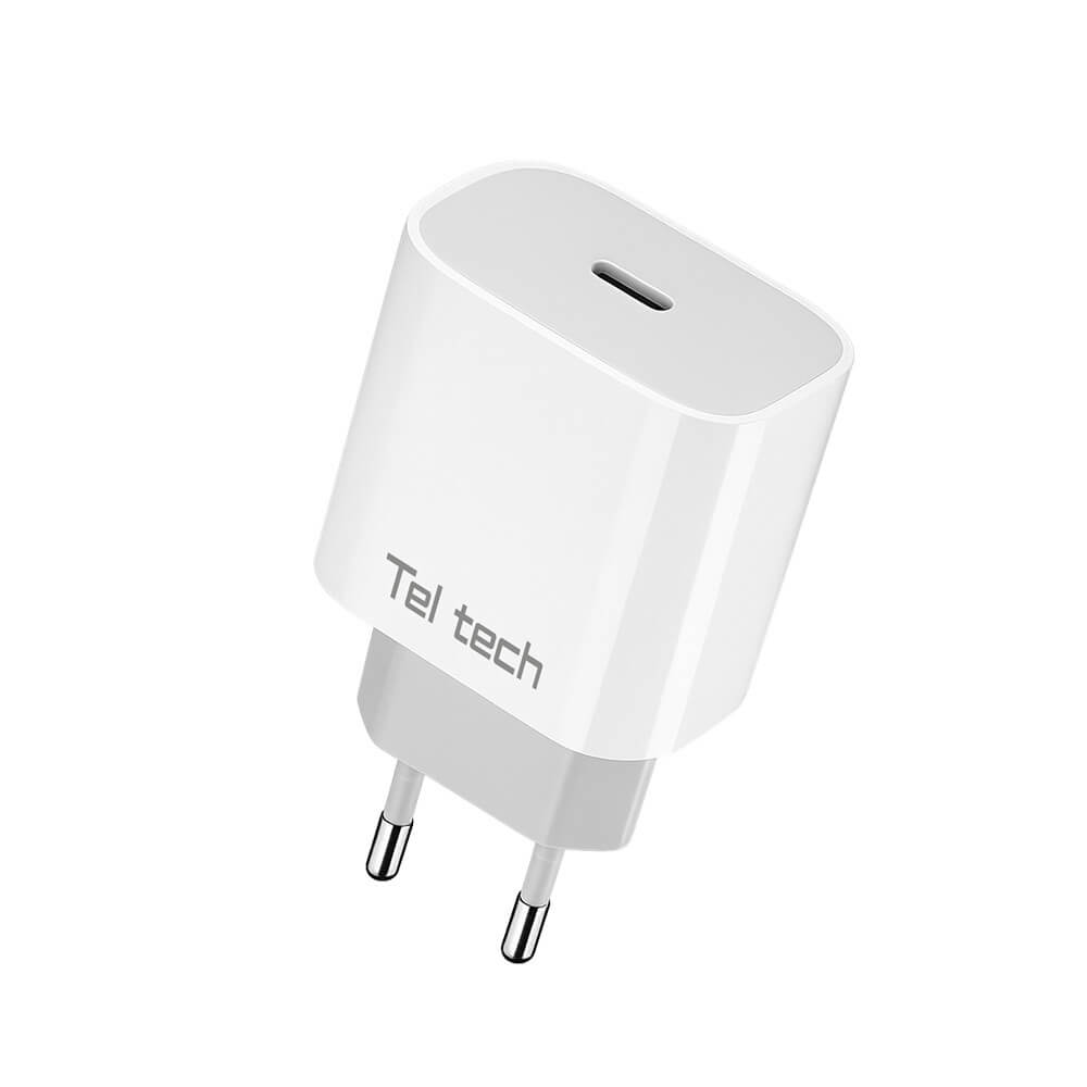 Teltech GaN Netzteil USB-C 45W Weiß TCH06 - MIZO.at