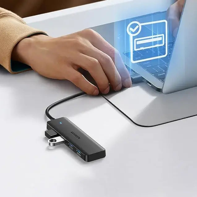 UGREEN CM219 USB 3.0 Hub 4-Port 5Gbps - MIZO.at