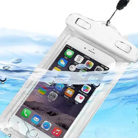 Universal Wasserschutzhülle für Smartphone – Weiß - MIZO.at