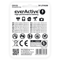 1er Pack everActive CR123A Lithium Foto Batterie 3V - MIZO.at
