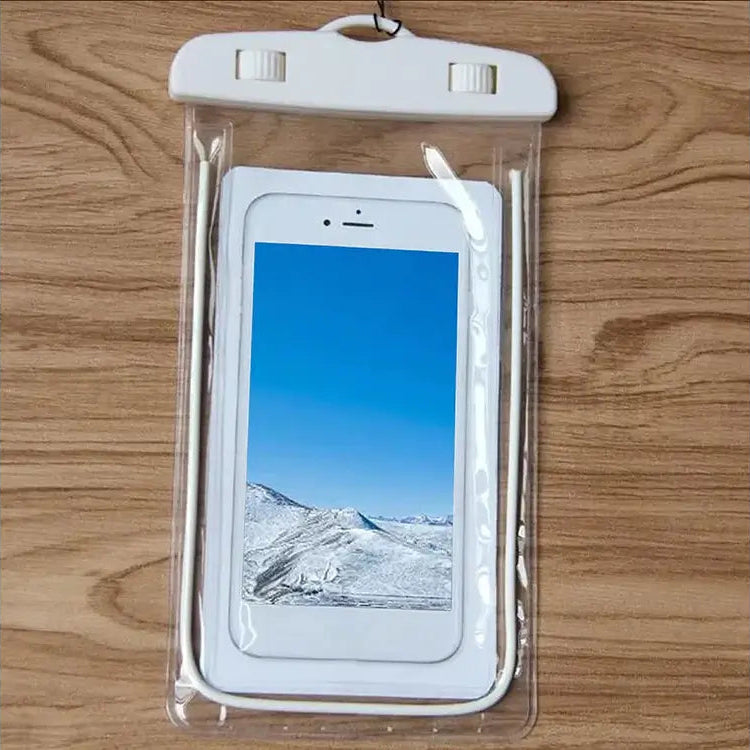 Universal Wasserschutzhülle für Smartphone – Weiß - MIZO.at