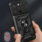 iPhone 15 Pro Max Hybrid Armor CamShield Case – Schwarz mit Kameraschutz - MIZO.at