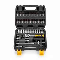 Ratschen Steckschlüssel Set 46 Teile Rebel Werkzeug Set - MIZO.at