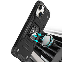 iPhone 15 Wozinsky Ring Armor Case | Stylish Rose Gold Protection - MIZO.at