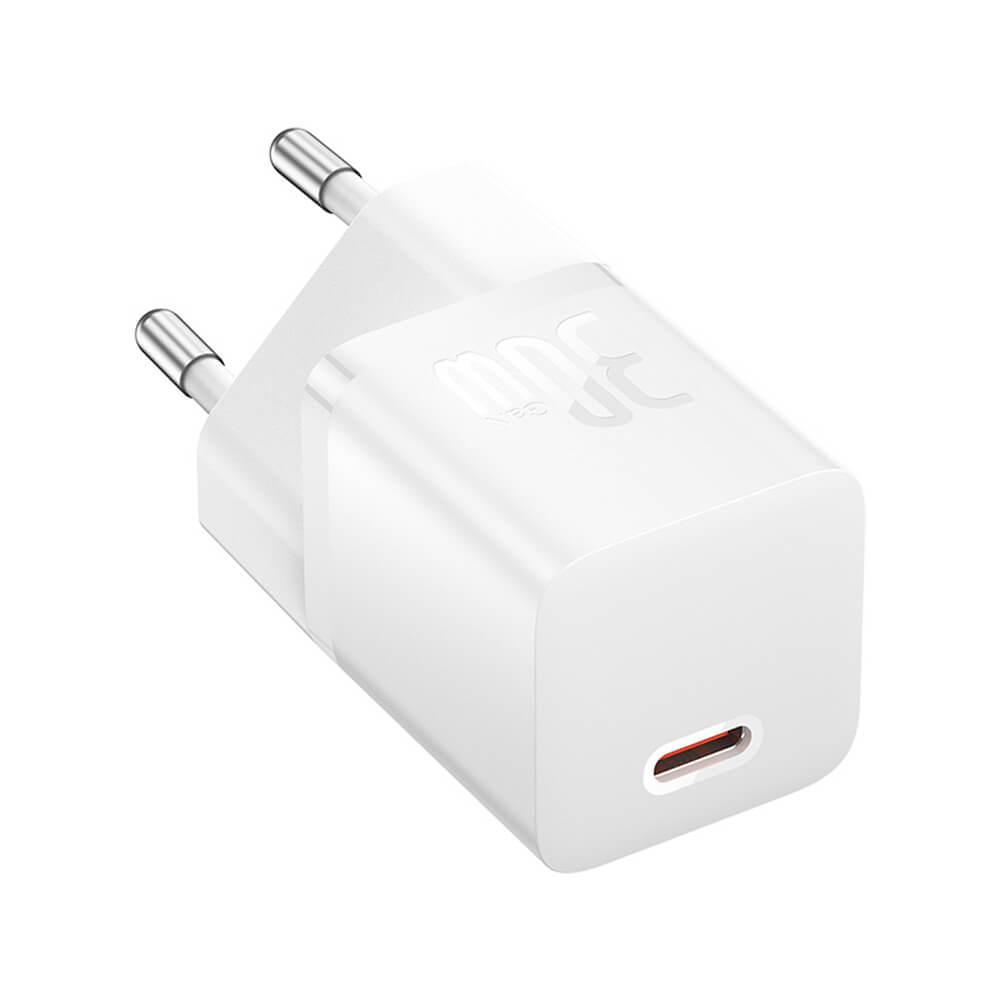 Baseus GaN5 30W USB-C Mini Schnellladegerät Weiß - MIZO.at